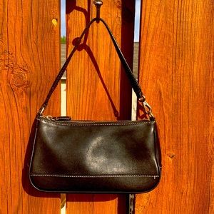 Coach Leather Black Purse